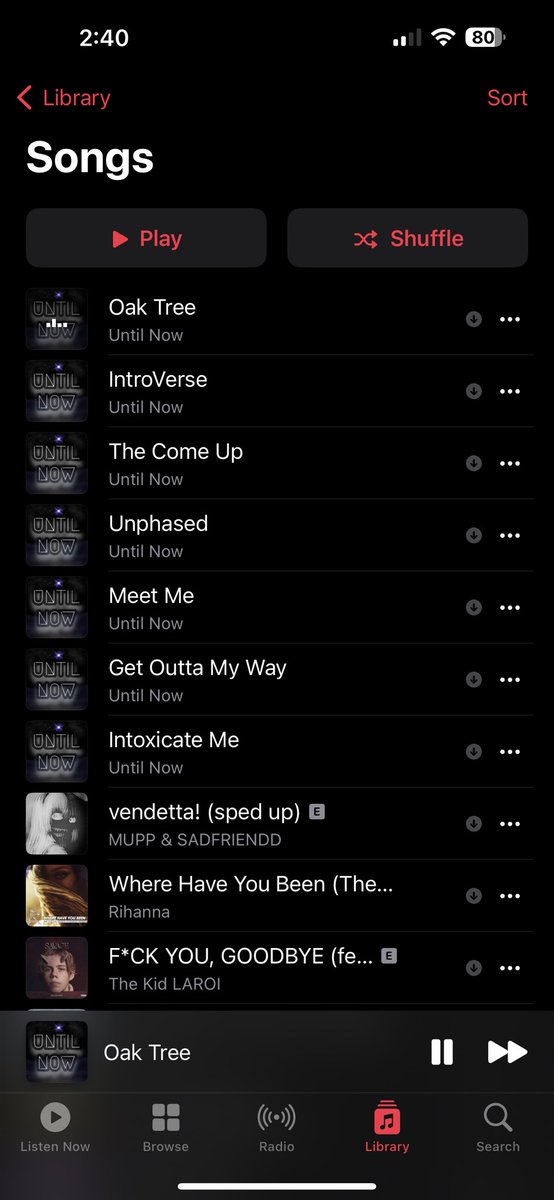 MattyPlumz's tweet image. Go and check out #UntilNow on Apple Music!! Let them know how they’re doin! I absolutely love the grungy rock sound, easy listening! 🔥