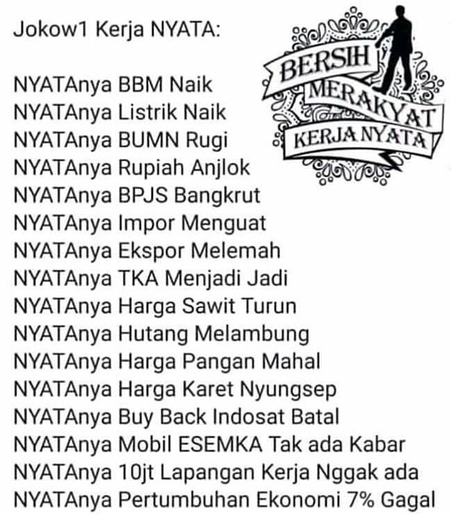 PoliticalClown_'s tweet photo. Nyata Ngibulnya... https://t.co/ocjGUbEwKa