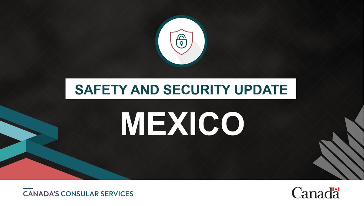 ⚠️ Canadians in #Mexico ⚠️
There is widespread violence in #Sinaloa State since the arrest of a cartel leader. The Culiacán and Mazatlán airports are closed. If you are there, limit your movements and shelter in place if possible. More info ▶️travel.gc.ca/destinations/m…