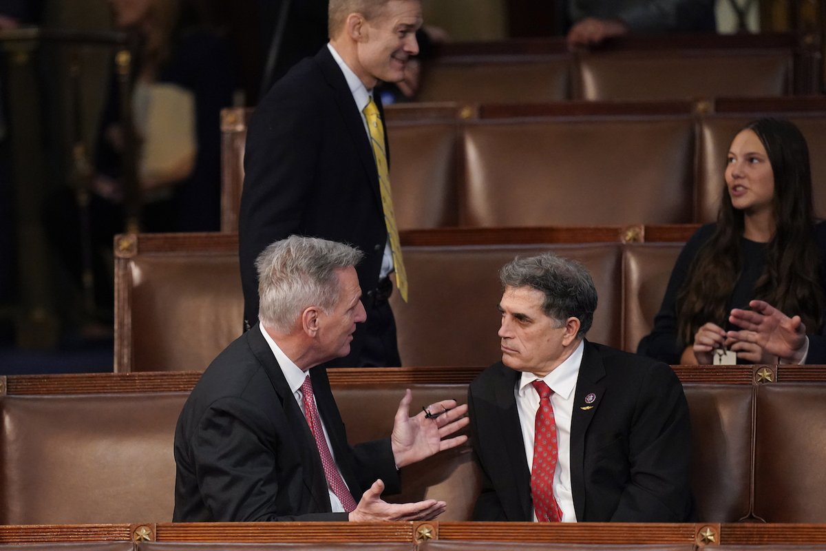 JUST IN: The House is beginning a historic 10th vote for Speaker, just moments after the ninth vote was finalized.

 trib.al/7VQJ4pW