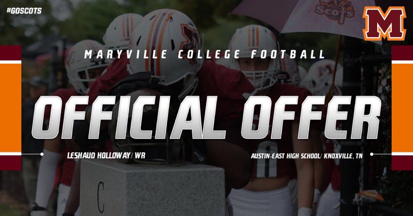 _Leshaud's tweet photo. Thankful to receive my first offer from maryville college @AntonioMays15 @CoachCalebSmith @JackDeFur @CoachLongHill https://t.co/hGDeY4d8Z2