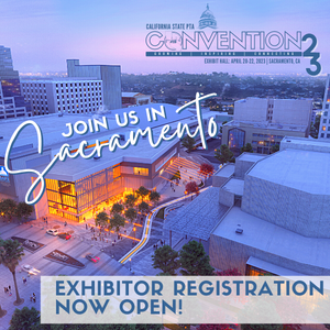 Exhibitor Registration is Now Open for the California State PTA Convention 2023: April 21-23 - mailchi.mp/capta.org/conv…