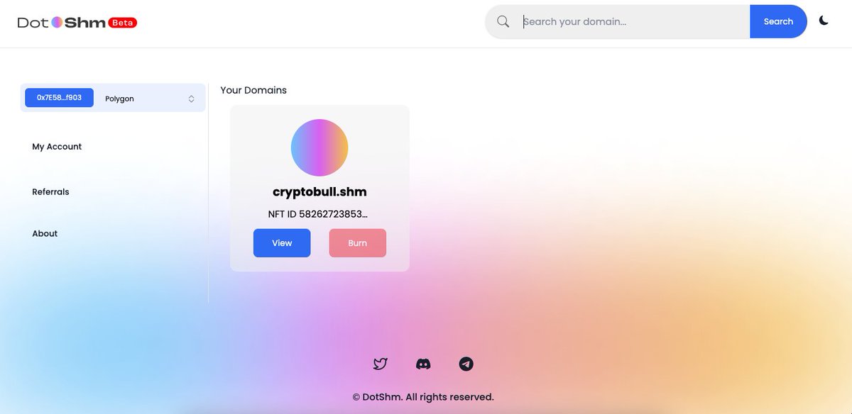 Mu_haaaa's tweet photo. @dotshmdomains @shardeum @NischalShetty @OmarUnblocked cryptobull.shm https://t.co/hUqzDAJ4Dm