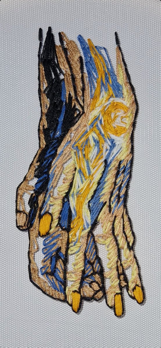 Thrillofthread's tweet photo. Van Gogh style hands embroidery on tulle πππ
#thrillofthread #embroidery #vangogh #starrynight #art #abstractism #PopArt #tulle https://t.co/LZ2VMEUHnd