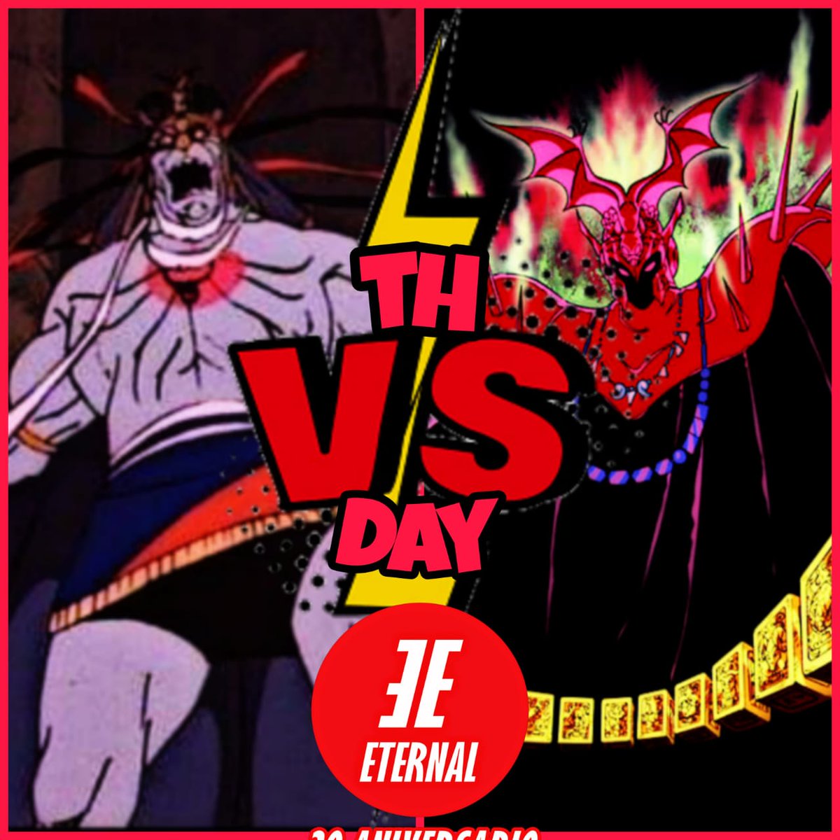 PolluxDioscuros's tweet photo. Today's #EternalFreaks' #ThVSDay! A day when I match 2 different characters (even properties) and ask ya'all who do you think would win? And it'd be better if you explain your reasons! Anything goes! #Thundercats' #MummRa vs. #SaintSeiya's #EvilPope! Who'd win? Share and comment! https://t.co/xmnMWP2DGR