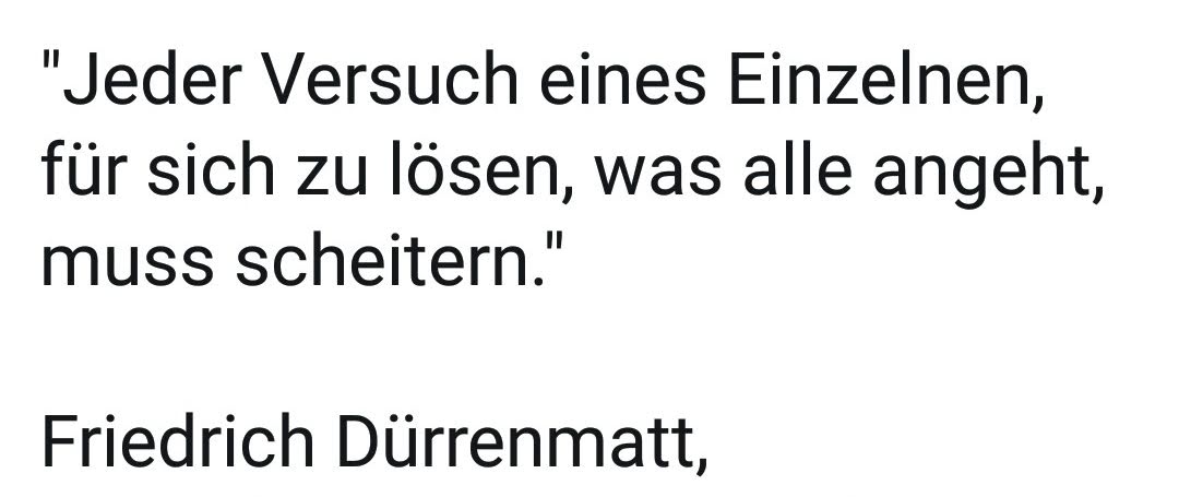 ClemensAlder's tweet photo. Friedrich #Dürrenmatt *5.1.1921
#zitat #zitate #spruch #sprüche https://t.co/OGmSKR4J5P