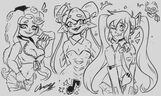 doodles

#hastunemiku #morgana #persona5 #callie #marina #splatoon #splatoon2 #splatoon3 #offthehook #squidsisters 