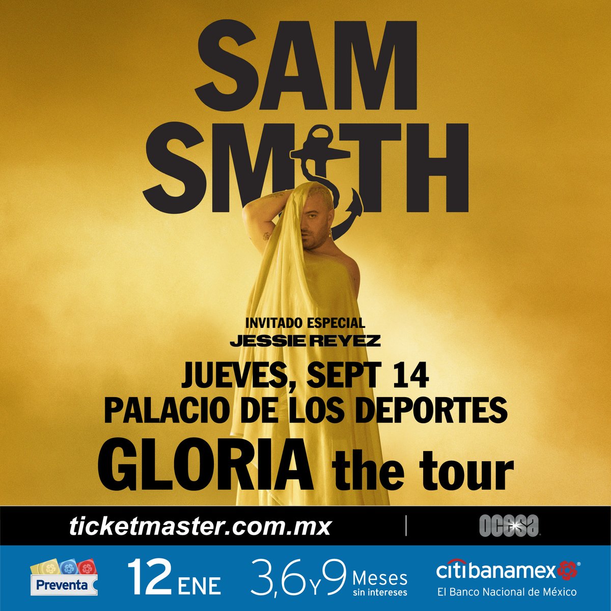 EnPOPados's tweet photo. SAM SMITH (@samsmith) anuncia "GLORIA THE TOUR" y en #EnPOPados tenemos TODA la información: https://t.co/WoSX29NtoL RT #SamSmith #SamSmithMEXICO 🇲🇽 #OCESA @ElPalacioMx @Ticketmaster_Me @rafagaroquera https://t.co/LnCuGZn84Z