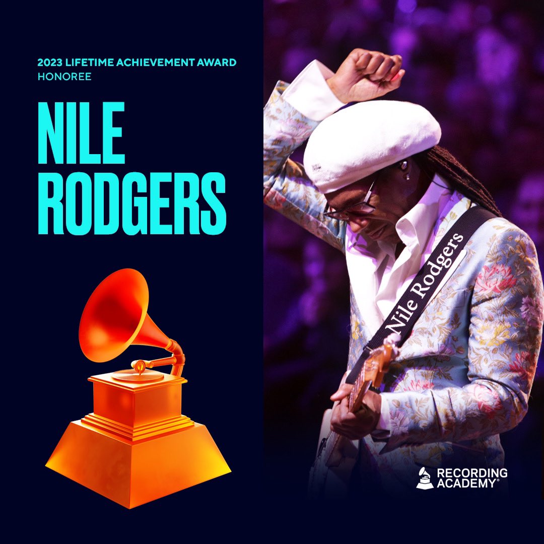 CONGRATULATIONS to WAFF Co-Founder Nile Rodgers, composer of our namesake #WeAreFamily! The Grammy Lifetime Achievement Award reflects the lifetime of joy you've given the world from your soul... and we are all honored to be part of your #family. ❤️🎶
