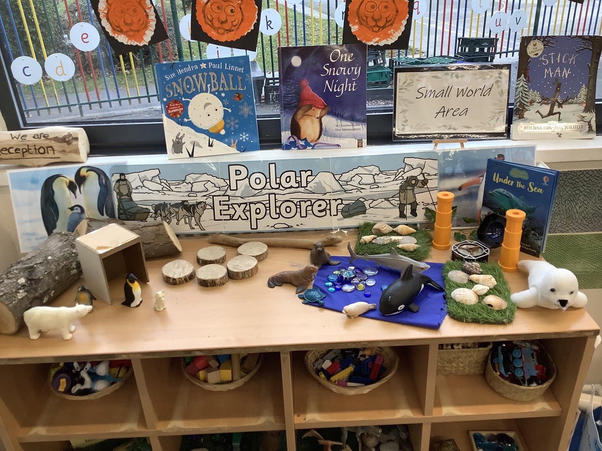 Lots of Winter fun in Early Years! ❄️🎿☃️

Reception have been exploring Arctic Animals and habitats as well as the changing seasons. 🐧🐻‍❄
We’ve also got a lovely tea shop set up to warm up from those cold days and a new fine motor area to keep those tricky fingers busy. 🖐