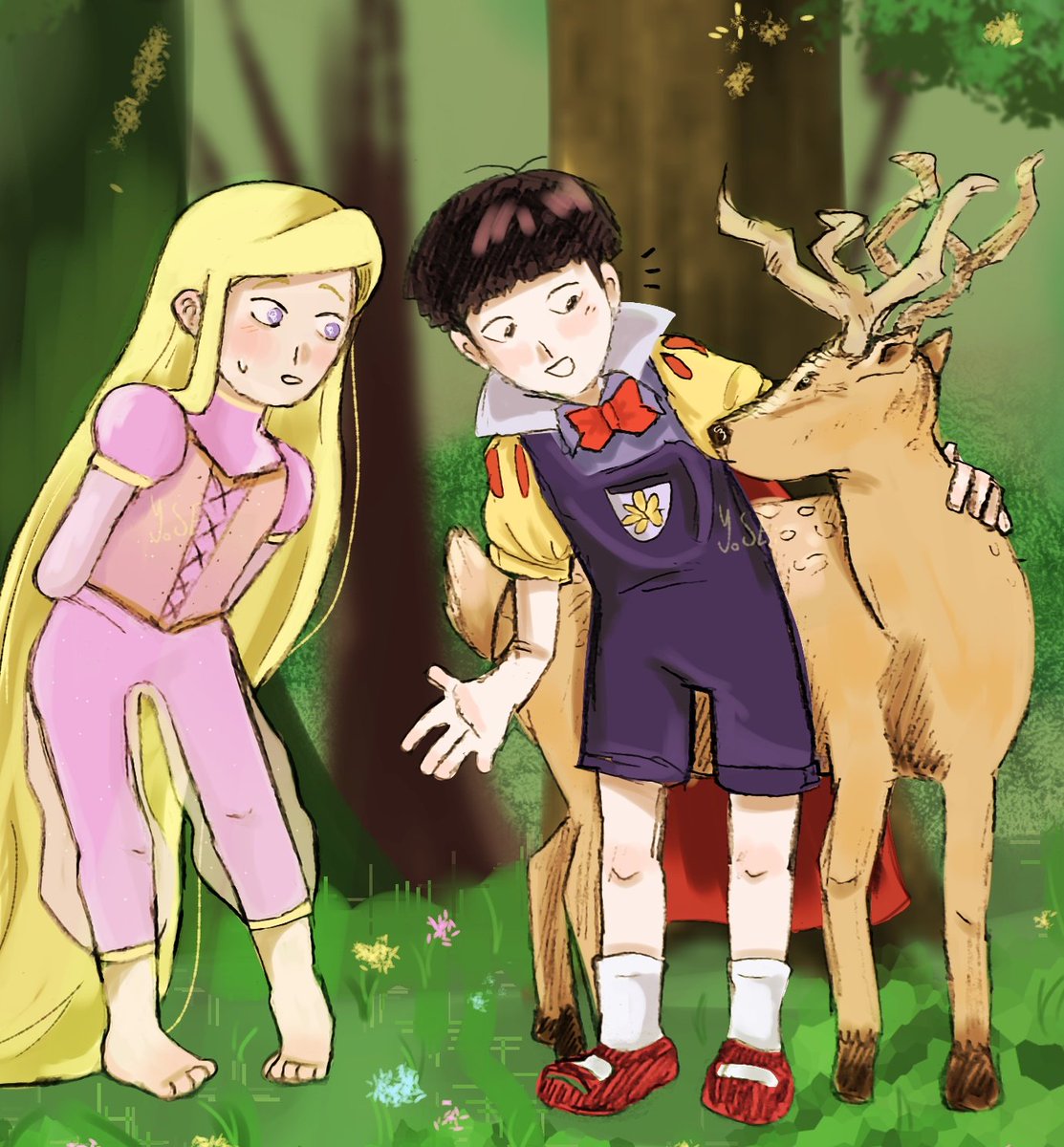 emsiael's tweet photo. Teru left his tower, never traveled far from. The biggest animal he had ever seen was a rabbit, and he couldn't rest thinking that it would eat him in his sleep.
#mp100fanart #mp100au #animeau #disneyau #princessau #terukihanazawa #shigeokageyama #terumob #mobunieves #teruzel https://t.co/RAZUuf5KYI