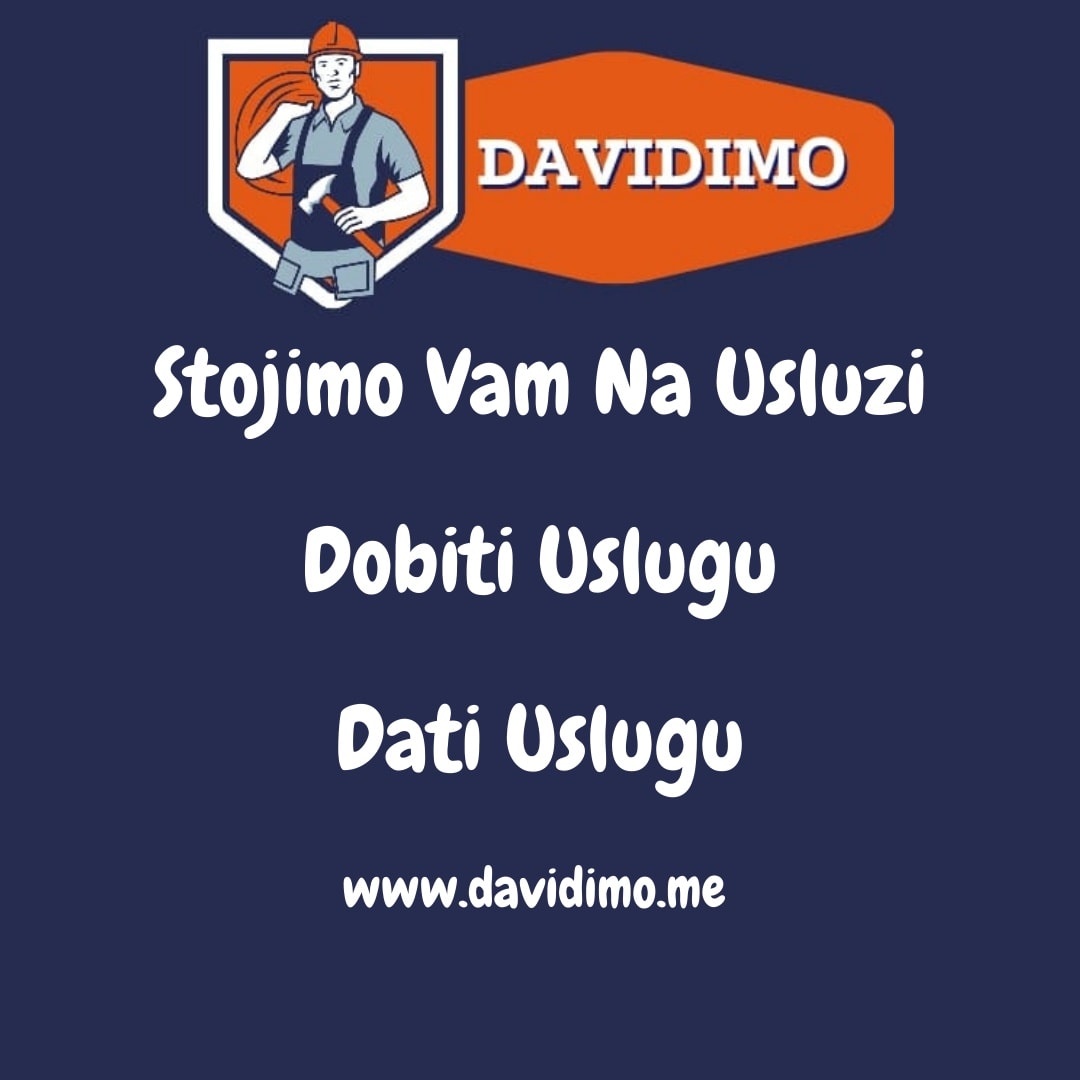 davidimo_me's tweet photo. Dobijte uslugu - pružite uslugu, dobijte uslugu najbolje kvalitete po najpristupačnijoj cijeni. #davidimo #podgorica #budva #bar #kotor #tivat #tuzi #plav #cetinje #kolasin #majstor #montenegro #crnagora #risan #hercegnovi #sutomore #virpazar #zelenika https://t.co/fFFiQHO3NV