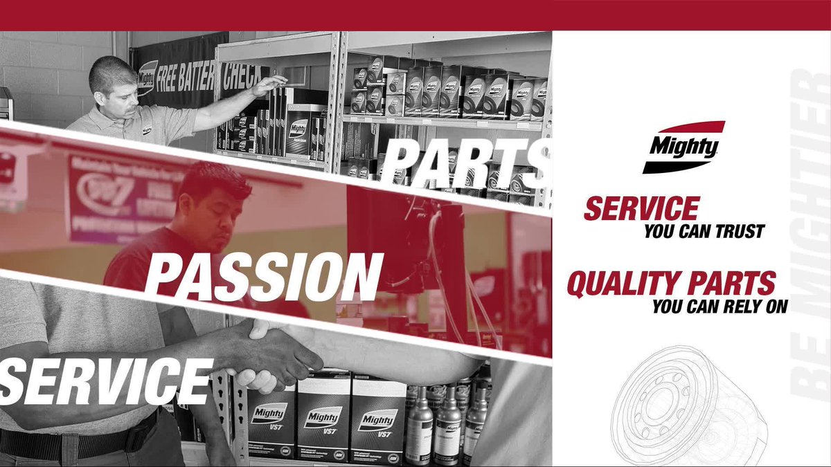 theMightyPros's tweet photo. With #Mighty, you don’t just get a parts supplier, you get a partner! Your local #MightyRep works with you to help grow your business! Contact them today to learn more https://t.co/RWupqgPYbu
#BeMightier #MightyAutoParts #CarParts #Service #Automotive #CarService #AutoShop https://t.co/kUiKtHRjmL