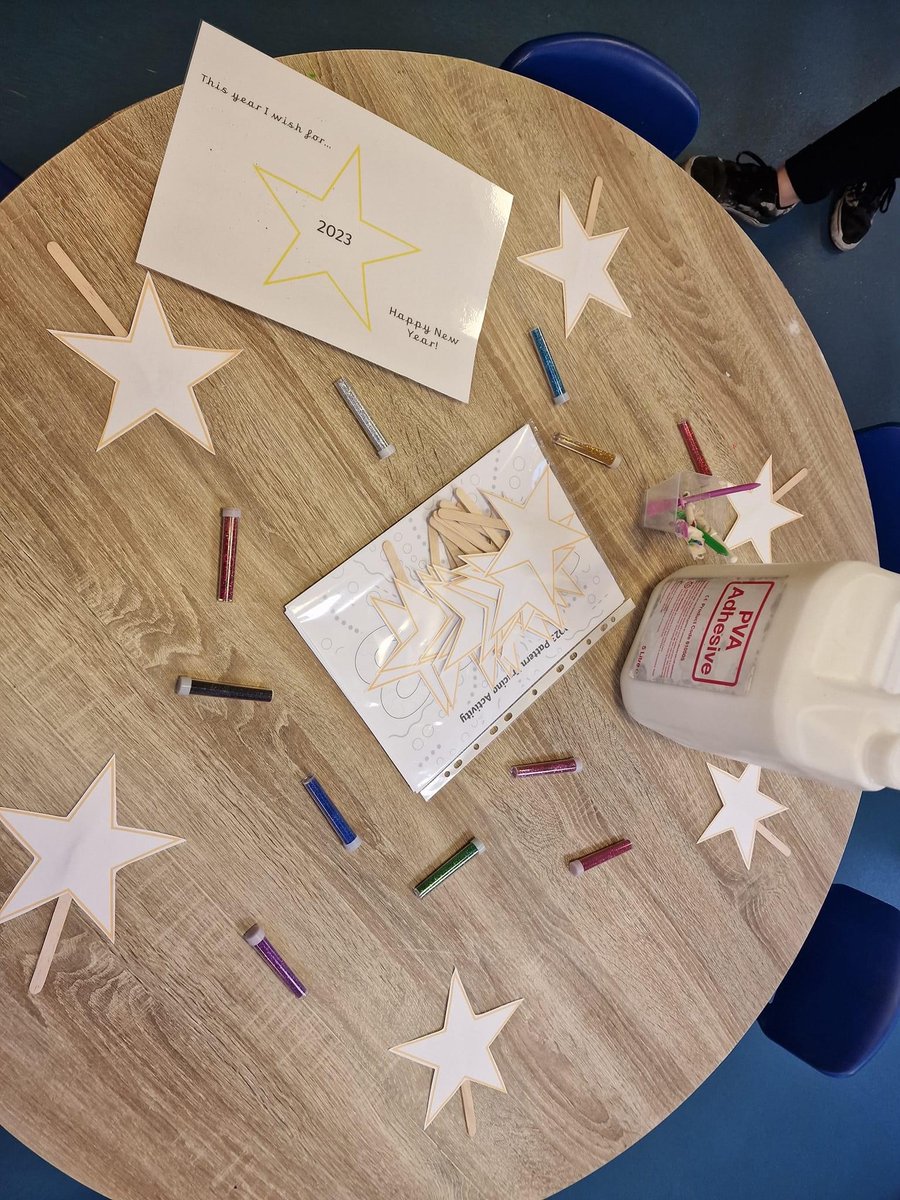 churchfield_sch's tweet photo. 🎆ℍ𝕒𝕡𝕡𝕪 ℕ𝕖𝕨 𝕐𝕖𝕒𝕣 𝟚𝟘𝟚𝟛🎆

It was lovely to see so many smiley faces coming into Nursery, we enjoyed creating some sparkly stars &amp; made a wish for the new year!

We would also like to say how proud we are of our new children that have recently joined us 🌟💫 https://t.co/jpuh076rp0