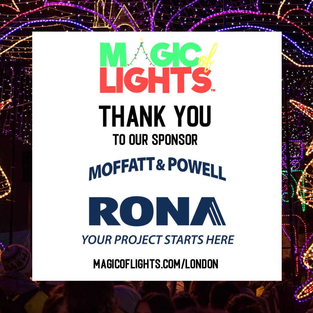Moffatt & Powell is a family owned building materials and retail supplier, connecting you with quality products and local expertise for your next project since 1956!

Thank you for being our sponsor 🤩

#ldnont #519london #519ldn #ldnontario #magicoflights