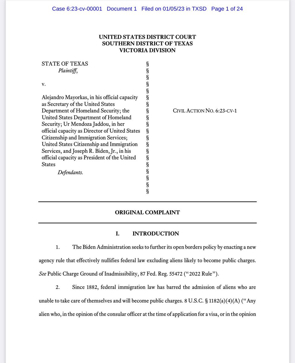 SuzanneMonyak's tweet photo. Inbox: @KenPaxtonTX announced a lawsuit against the Biden admin over its recent immigration rule clarifying the criteria to be deemed a “public charge” ineligible for a green card. Suit is latest in multipronged legal saga over the policy https://t.co/SAuEGFCySo https://t.co/4TazWQjQBk