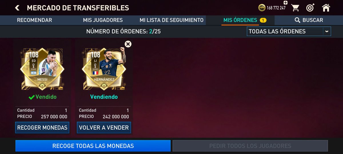 Znith11257912's tweet photo. Here we go JAJA, Se vendió Messi 🤑🥳🥳@tutiofifa @fifa_droid  @HDWolvie  @LuixenS  @Nakata767  @fifagreiff @JoseAlep1 https://t.co/bGP2EBy8TJ
