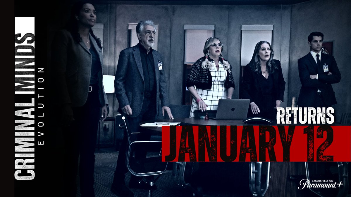 New Year, New Episodes. #CriminalMindsEvolution returns next week! #CriminalMinds