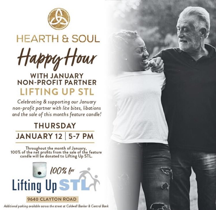 liftingupstl's tweet photo. We are happy to partner with companies that support the community and that's what Hearth &amp; Soul does! 100% of the sales from their featured candle this month go to Lifting Up STL. Check out the flyer below or visit their website: 
 https://t.co/k7omCIAB8H

#stl #liftingupstl https://t.co/lvtxQ0yg2A