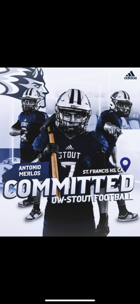 I’m excited to announce that I will be continuing my athletic and academic career at UW-Stout! 
<a href="/BlueDevil_HC/">Clayt Birmingham</a> <a href="/UWStoutFootball/">UW-Stout Football</a>