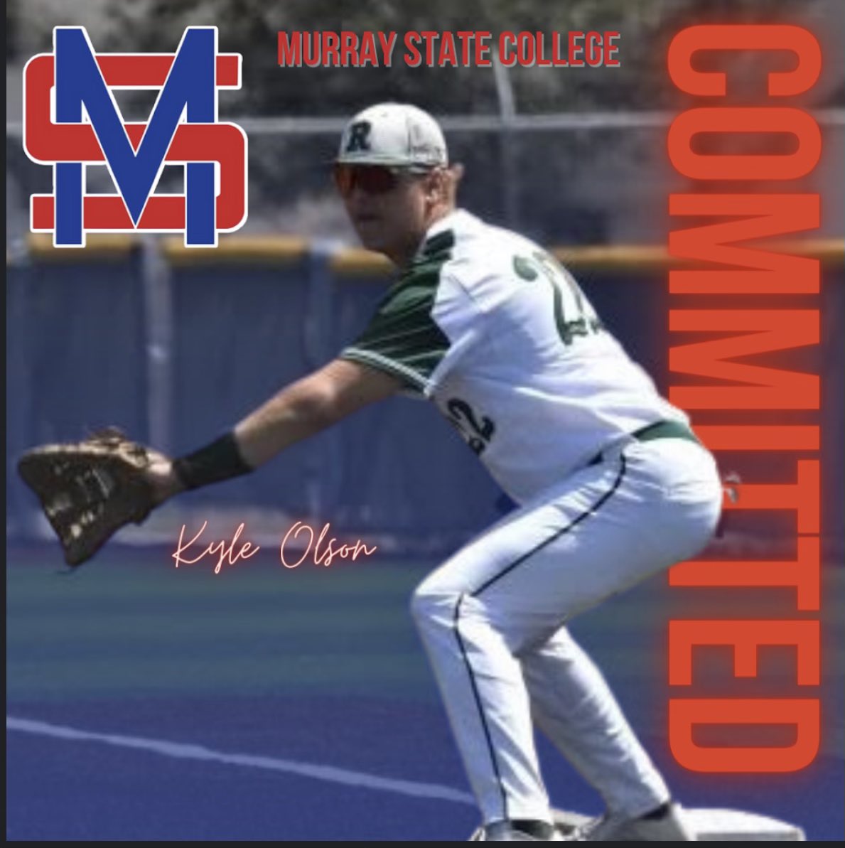 Excited and blessed to announce that I have committed to further my academic and athletic career at Murray State College! I would like to thank God, my coaches, friends, family, and teammates who have helped me get to where I am today. <a href="/MSC_Baseball/">Aggie Baseball</a> #LetItLoose #Committed