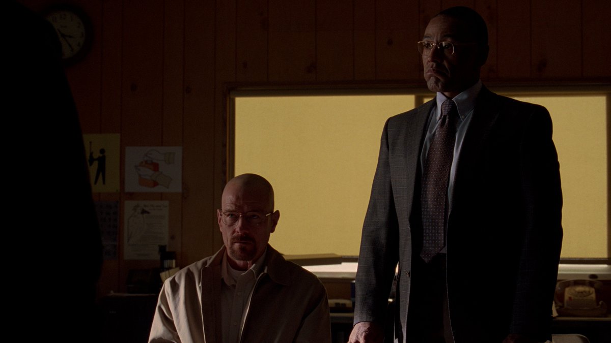 What immediately flashed in my mind the instant Giancarlo Esposito said "a chemist" in Kaleidoscope