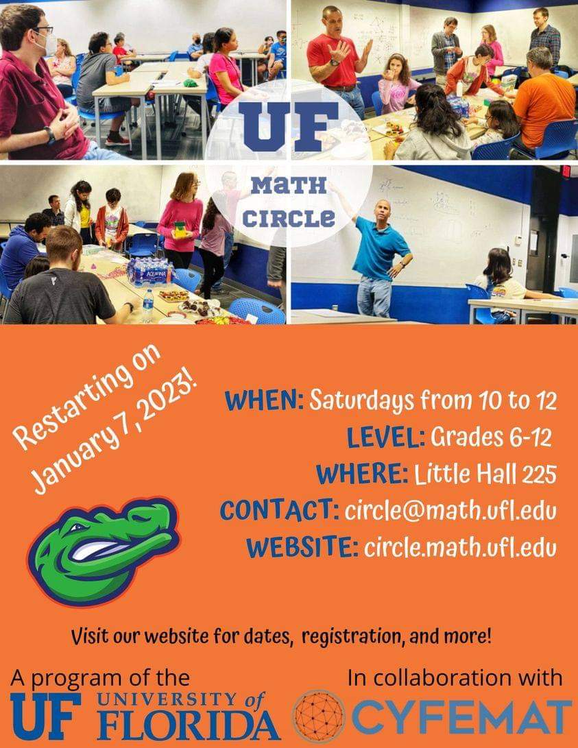 UF Mathematics Department (@ufmathematics) on Twitter photo 