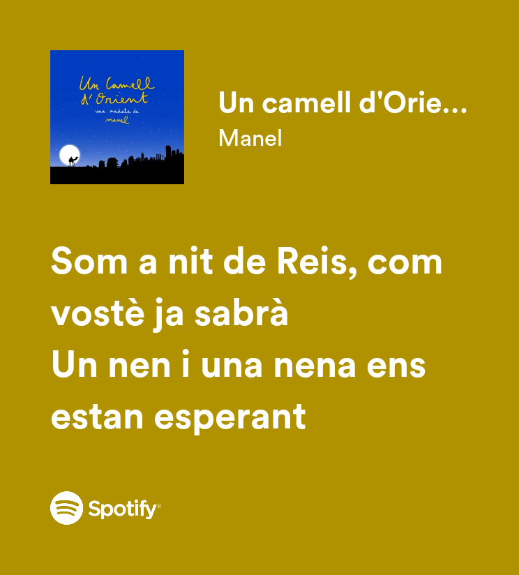 javigartor's tweet photo. "Som a nit de Reis, com vostè ja sabrà, un nen i una nena ens estan esperant" #NocheDeReyes
https://t.co/2GyQEo8j8S https://t.co/7NwSJ8AM5C