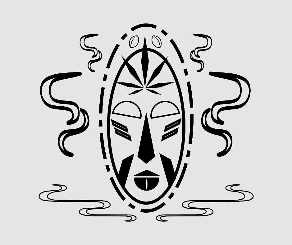 Excited I'm able to create this idea that I had for a year now. My skills are improving! #african #mask #africanmask #cannabis #cannabiscommunity #cannabisculture #graphic  #graphicartist