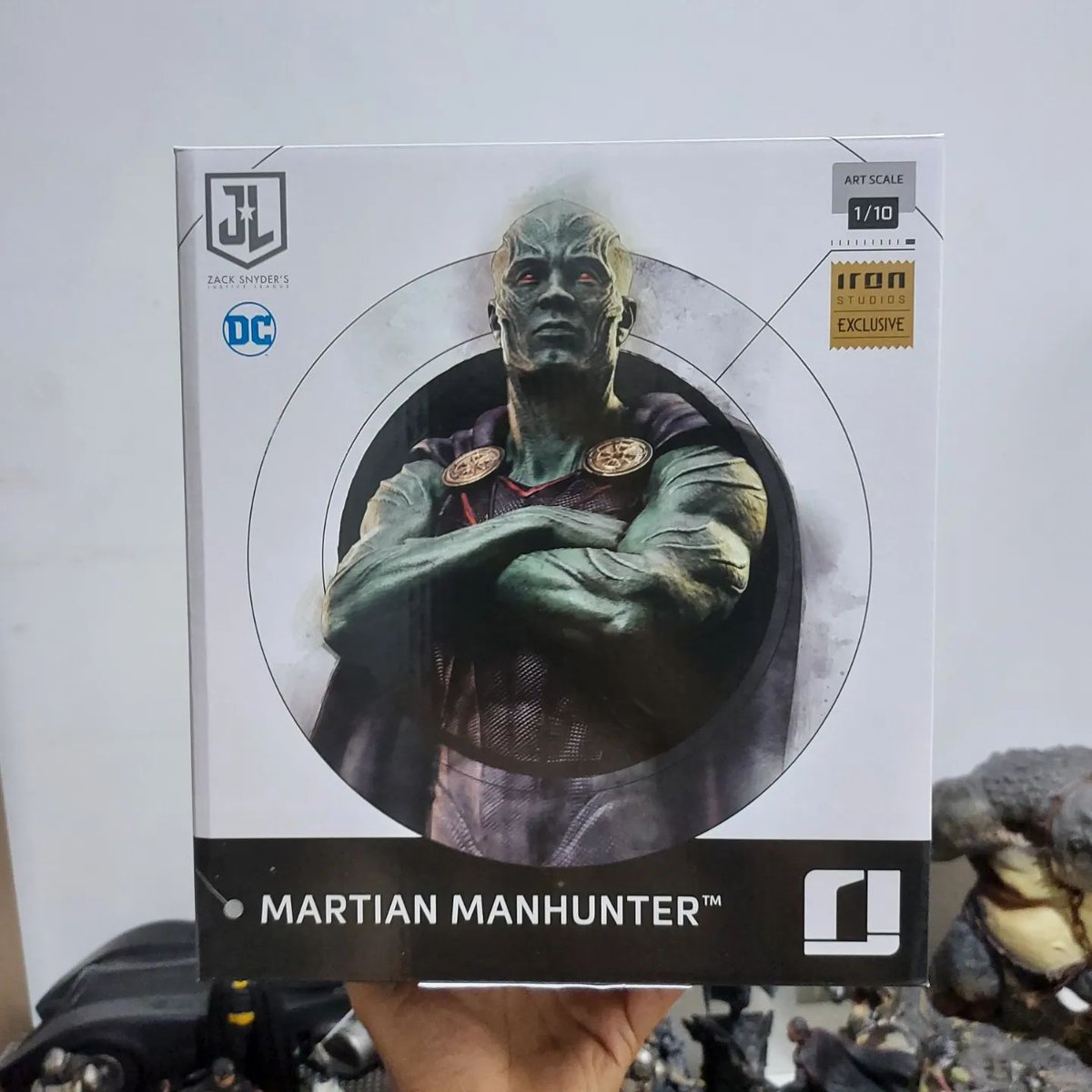 Martian Manhunter from #ZackSnydersJusticeLeague  by Iron Studios.
For now, the only official figure of this character.