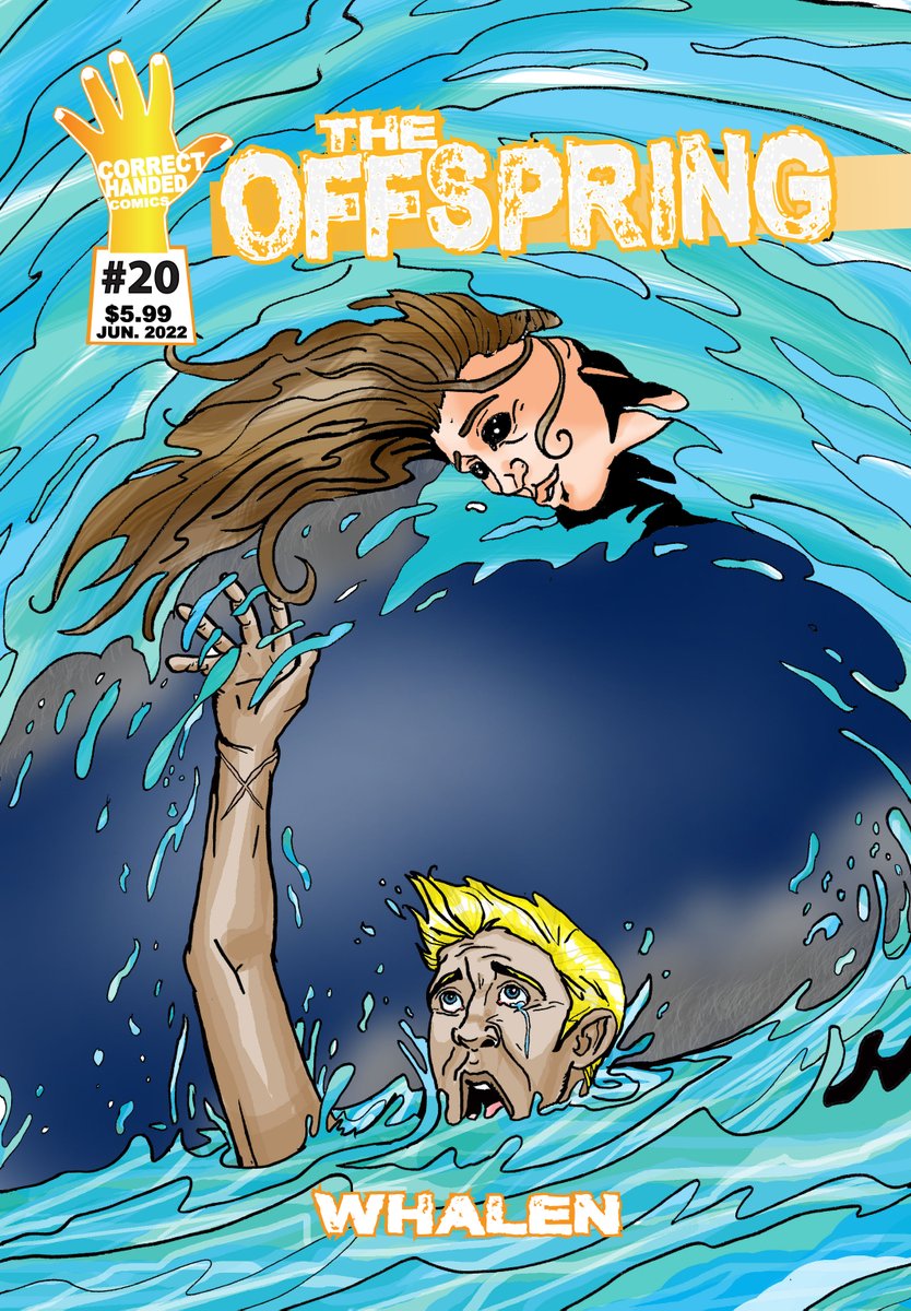 theoffspring00's tweet photo. Lured into the depths of a great lake, Vince is confronted by a gaggle of mermaids. With Sara &amp; Will frantically searching for him, Vince's only hope is to appease his captors for as long as he can.
#makingindiecomics #supportindiecomics #comics #indie 
https://t.co/azFhcC04f2 https://t.co/zvgbMKIWfm