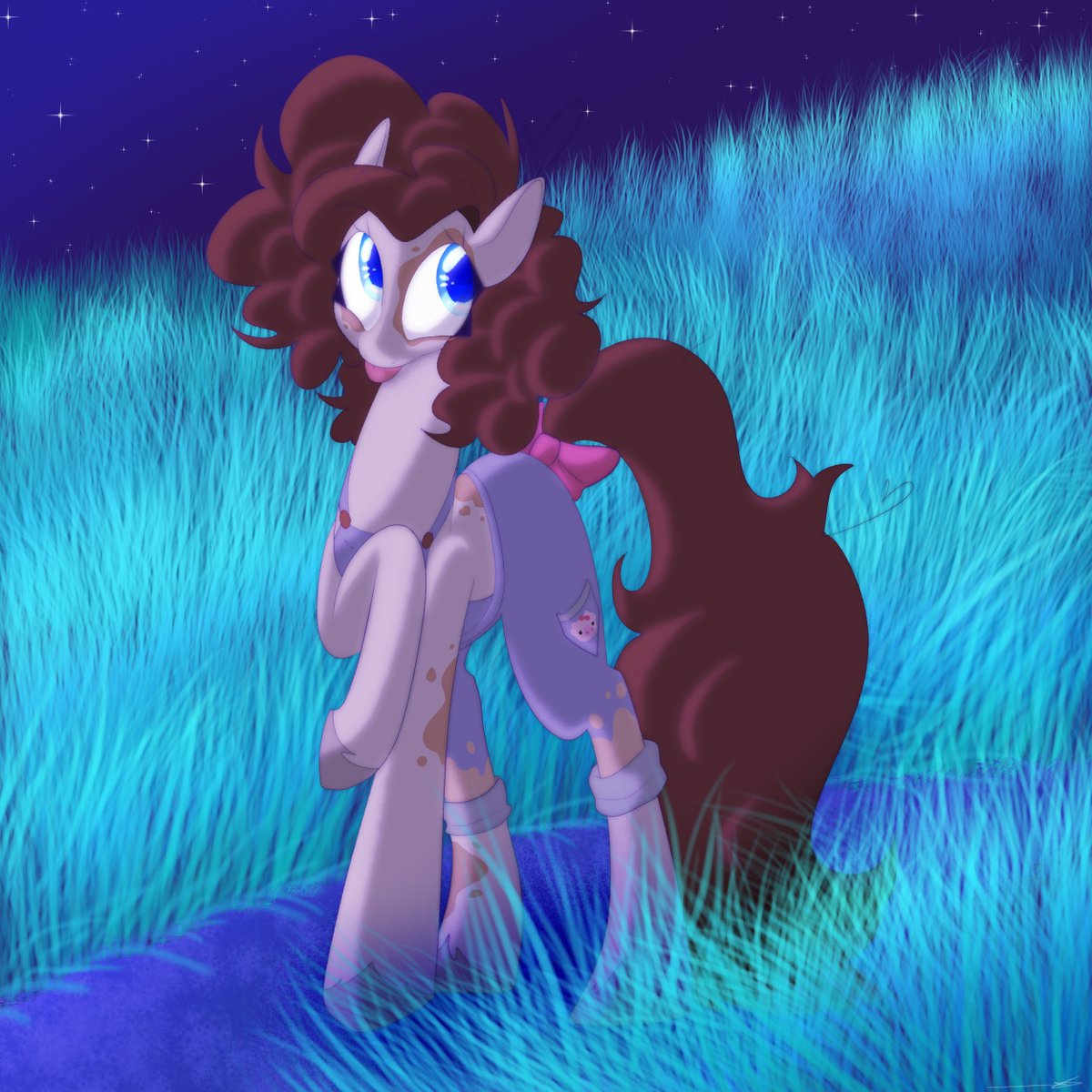 SkeleDoodles's tweet photo. My half of an art trade with @hunk_o_ham !! I think I'm getting better at backgrounds -w-
#mlp #mlpart #art https://t.co/inuMVcLTOf