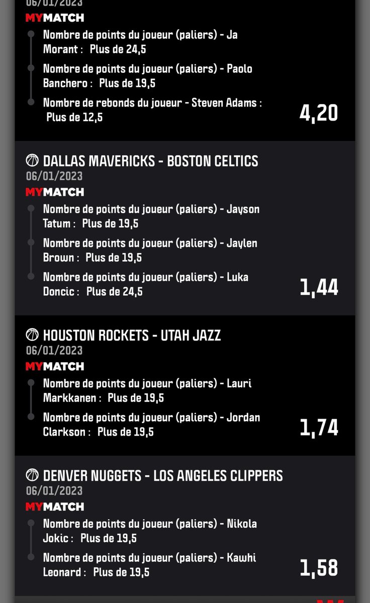 Mickapronos's tweet image. #NBA 🏀

BETS  : Juste un Fun ce soir juste pour vibrer 🙏

❤️  Si tu suis 
#TeamParieur