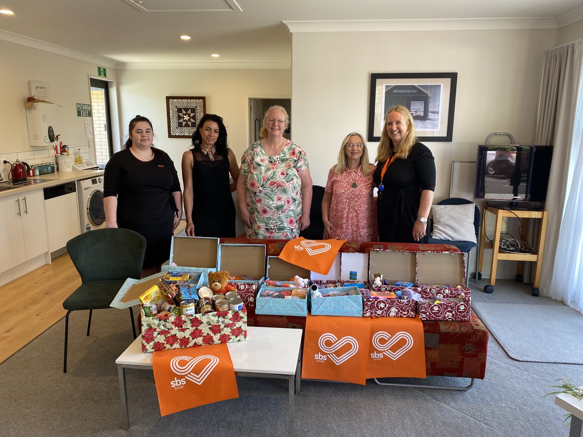This holiday season our amazing SBS Papanui branch staff and Members rallied together to organise a collection for the Start Trust, donating a range of canned food, toys &amp; books for the Start Trust to gift to families that they work with. #proudtosupport #bankwithheart #community