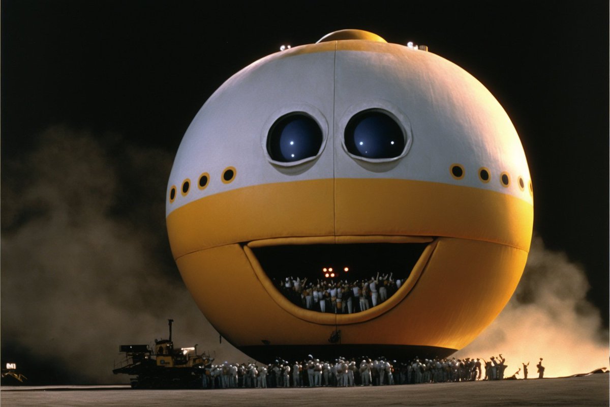 keithscho's tweet photo. Fellini's Pac-Man https://t.co/EU5kojjjGh