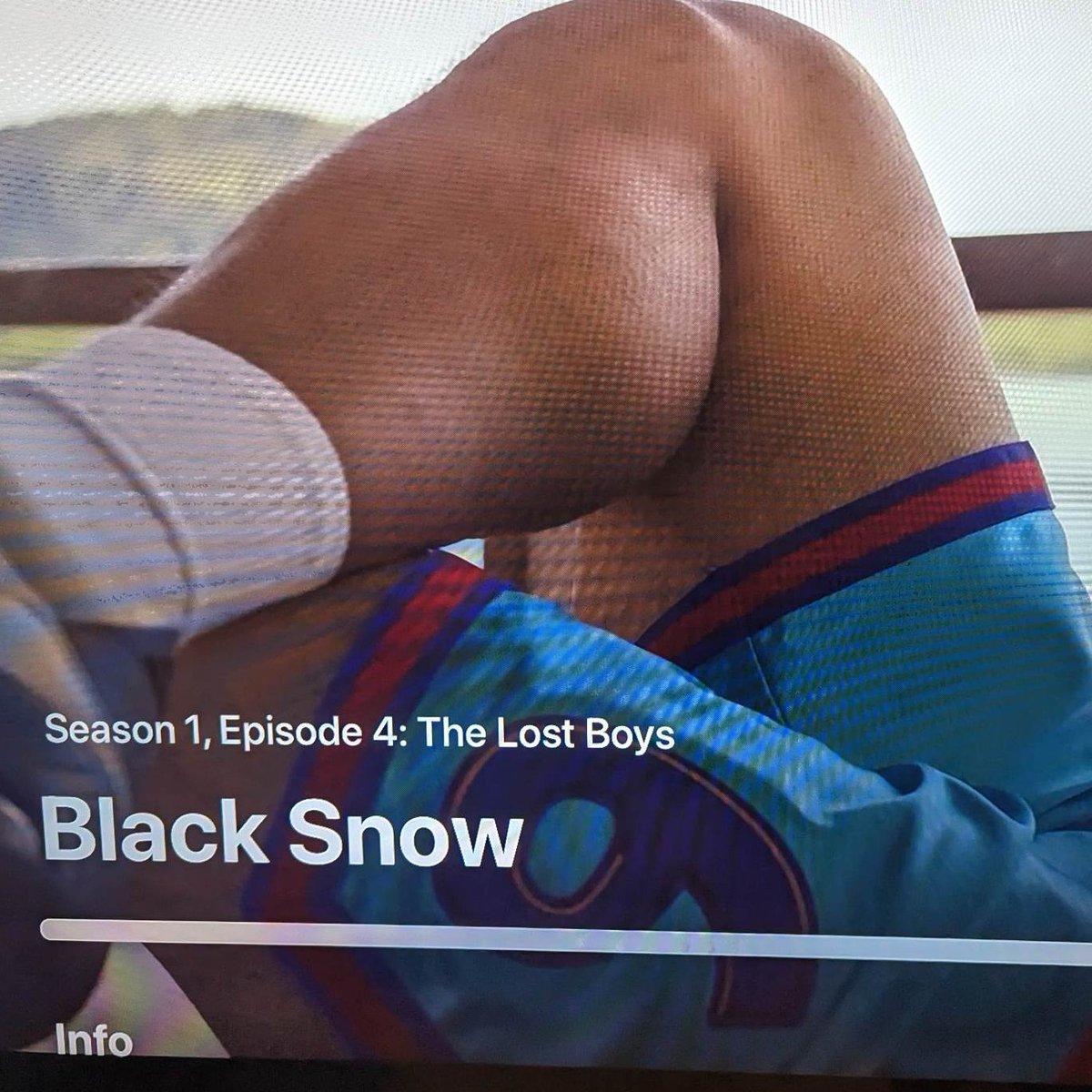 grahamgeez's tweet photo. @StanAustralia #BlackSnowOnStan set in 2019 - with shorts from the 2021 Space Jam Film. @EggsNoCntxt @FilmEasterEggs #eastereggs https://t.co/5aY8DJxC06