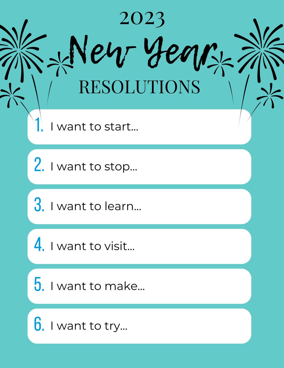 cttcfiber's tweet photo. What are some of your New Year's Resolutions? https://t.co/QpgFJWJJn9
