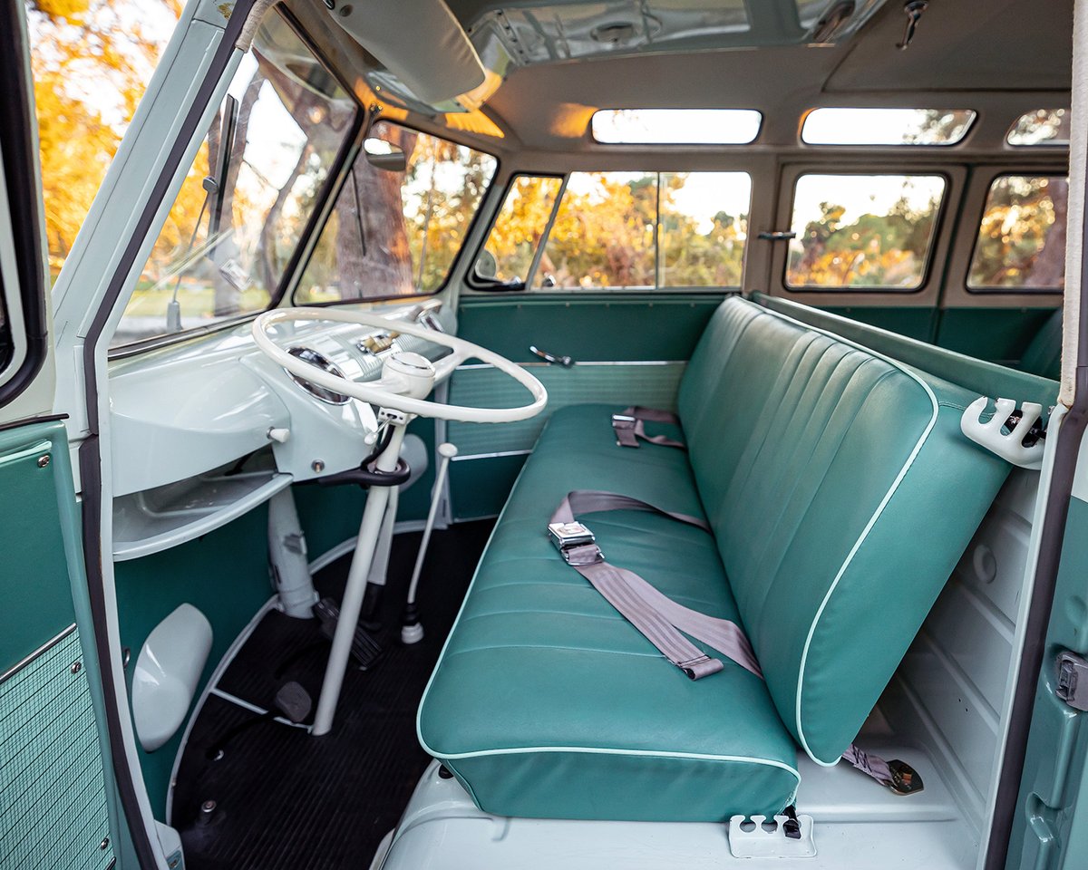 Barrett_Jackson's tweet image. Lot 1061 - Owned by actor and comedian #WillFerrell, this 1961 @VW #23Window #Microbus has been restored with New Old Stock parts. It will be crossing the block at the 2023 #Scottsdale Auction with No Reserve, January 21-29 at #WestWorld.

Learn more: bit.ly/SD23-61VWBus