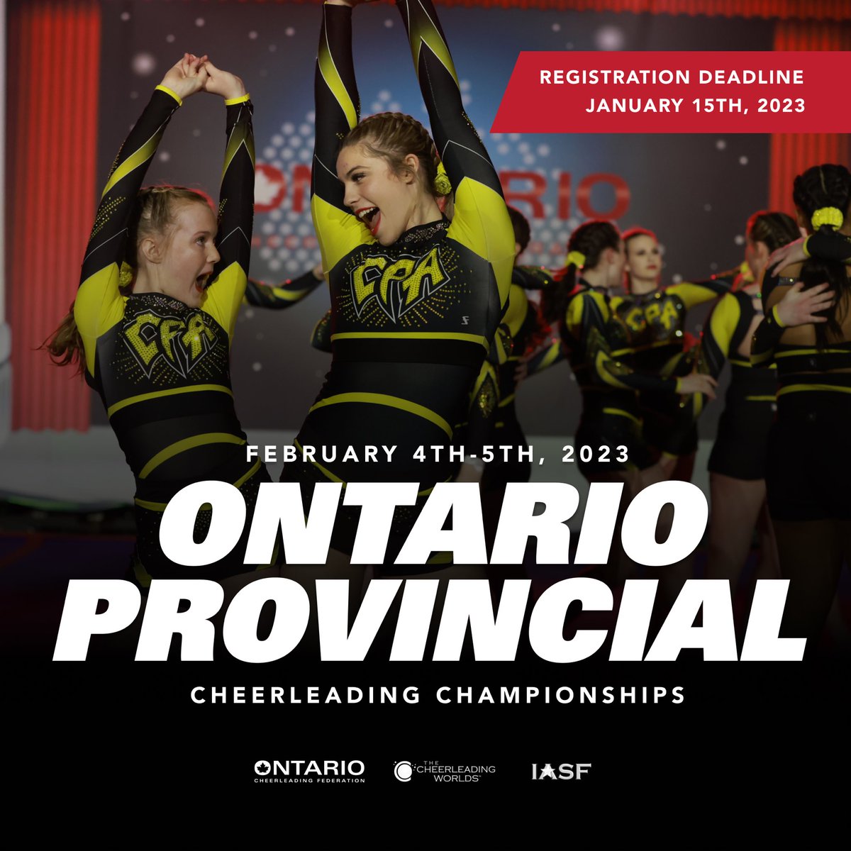 Ontario Cheerleading Federation tweet media