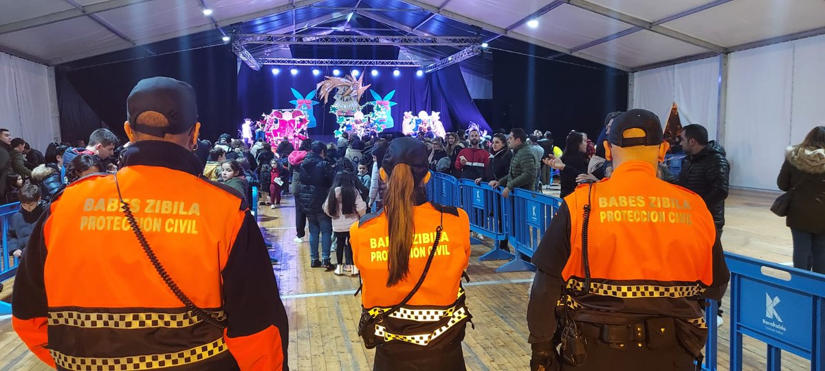 BarakaldoPcivil's tweet image. Cabalgata tranquila para @BarakaldoPcivil y #PoliciaLocal
En #Barakaldo
1 atención sanitaria.
#Cabalgata2023
#ReyesMagos
#CabalgataSegura
#Prevencion
#Trafico
#ProteccionCivil