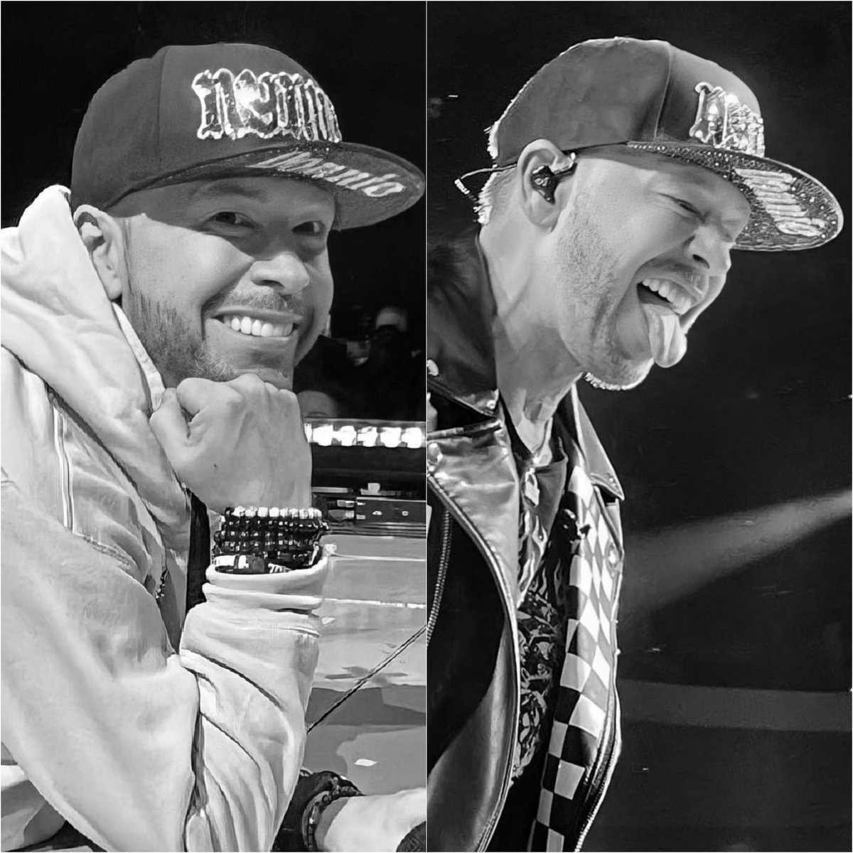 Sweet boy - Dirty boy ,
 both are adorable 🖤🤍
 <a href="/DonnieWahlberg/">Donnie Wahlberg</a> 
#nkotb 🖤🤍
📸both <a href="/DW_bandw/">dw_bandw</a> 👌🤗