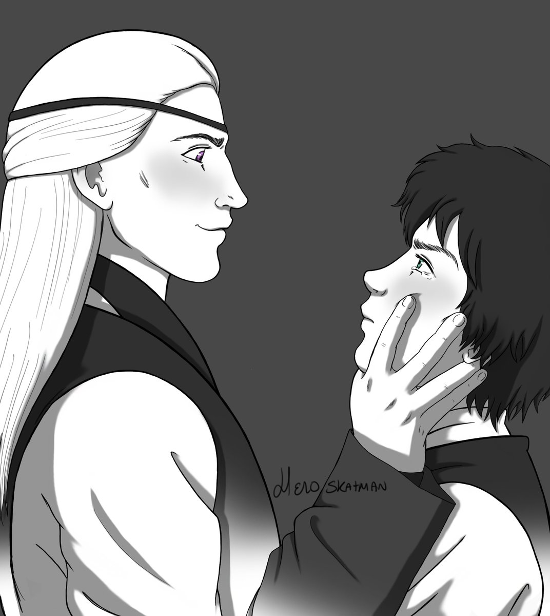 HeroSkatman's tweet photo. #LucemondWeek Day 3 
Arranged Marriage (Matrimonio Arreglado)

Aemond will get his revenge... 
Or might he get inlove?

I'm late, but still did it! 

#lucemondweek2023 #Lucemond #LucerysVelaryon #AemondTargaryen #Hotd #HouseOfTheDragon #HeroSkatman #MyArt #AemondxLucerys https://t.co/Akz0e5hHRn