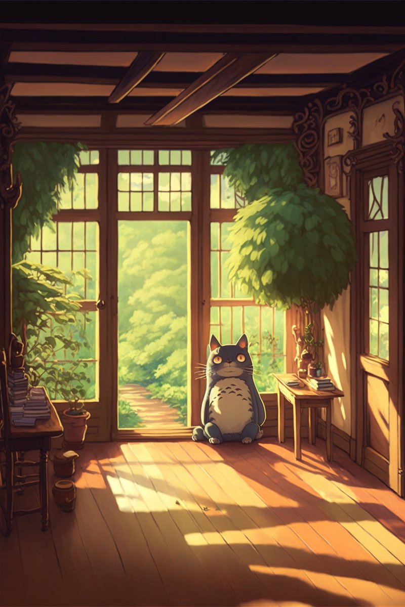 javilopen's tweet photo. #AI anime vibes. Sushi 🍣. Yummy.

I was thinking about "My Neighbor Totoro" and tried to generate something beautiful.

#midjourney https://t.co/XMSbgHW50V