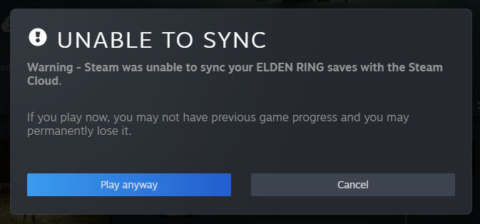 Elratauru's tweet photo. I think @Steam may be down... anybody else with the same login / online-saves issue that I'm having? 

#Steam #Gaming #PC https://t.co/pIA2quOoBC