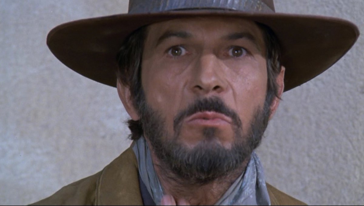 antipodal's tweet photo. #StarTrek #LeonardNimoy #Catlow
As follow up to my tweet the other day, following are screen caps of Leonard, portraying Orville Miller, from the last scene in Catlow. Sort of an homage to 'Butch Cassidy & the Sundance Kid,' Catlow invades a Mexican prison to kill Catlow... https://t.co/Vlo4d7CtC0