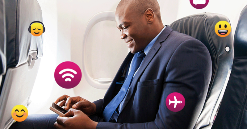 MikeSievert's tweet photo. We’re extending @TMobile's love for our customers to more than just our customers! 
 
We're partnering with @Delta to provide FREE Wi-Fi and streaming to ALL Delta Skymiles members… whether they’re a T-Mobile customer or not. 😉