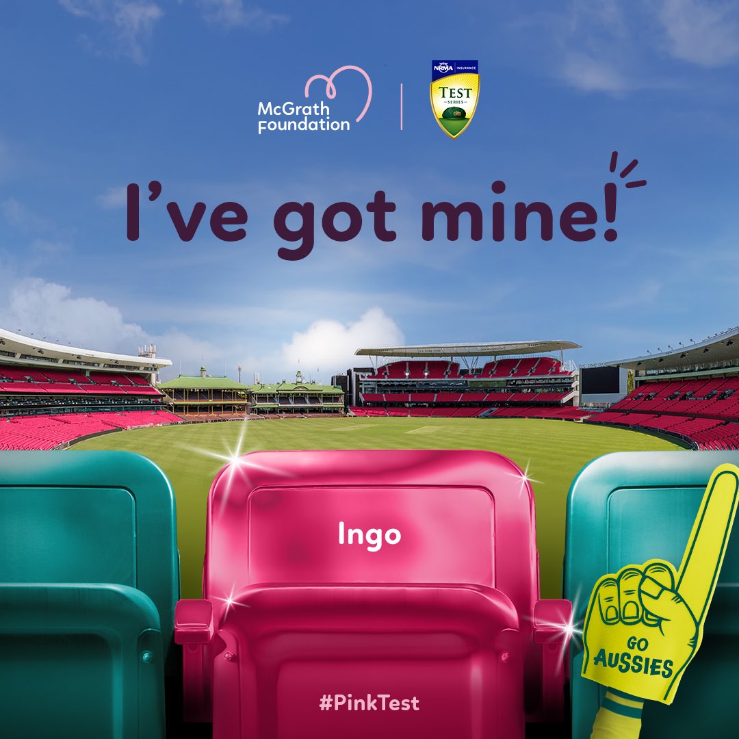 The NRMA Insurance Pink Test is back in 2023. No matter where you are, be a part of the pink celebration in support of the McGrath Foundation and families experiencing breast cancer.