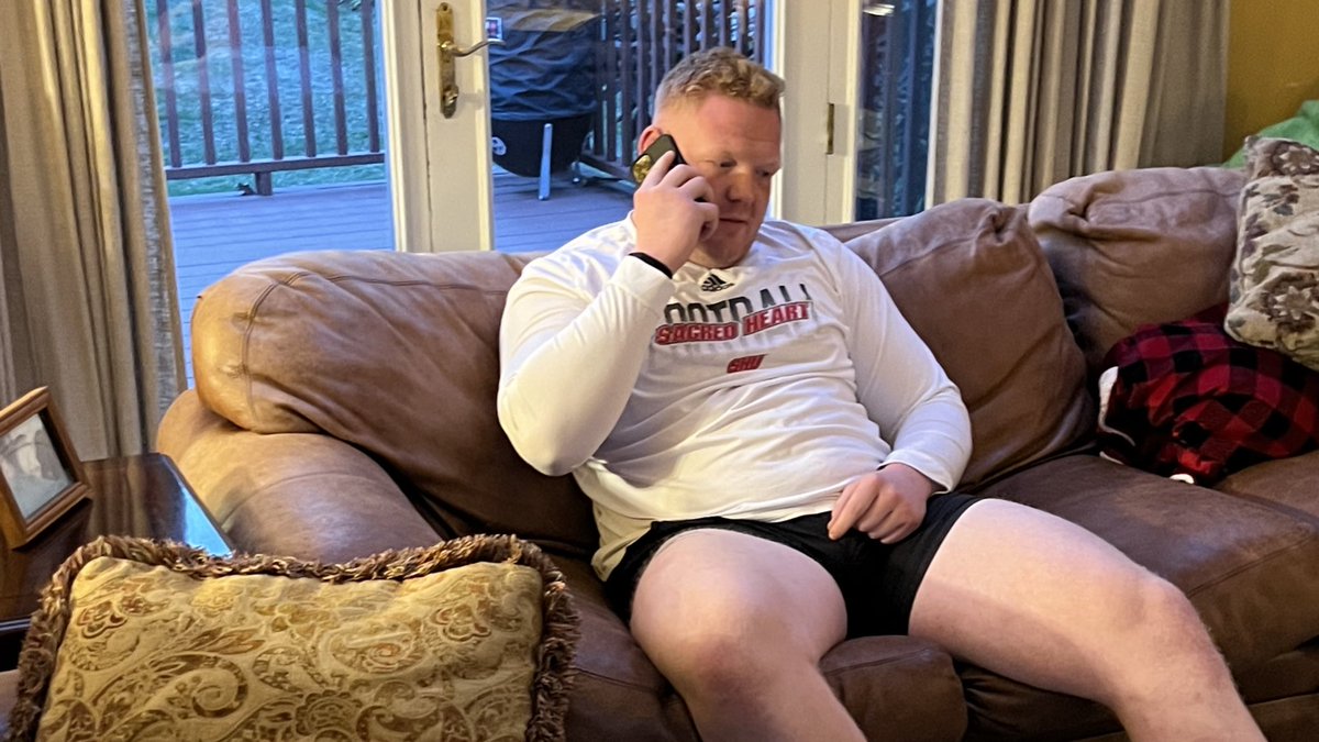 TommyCassell_'s tweet photo. Finishing a 📝 on Hopkinton’s Josh Sokol, who signed a deal with the Vikings last April after the NFL Draft and recently chose a charity from his hometown to promote in the NFL’s ‘My Cause My Cleats’ campaign. Here is Sokol receiving news from the Vikings and a pic of his cleats. https://t.co/RtcJ9BSzSK