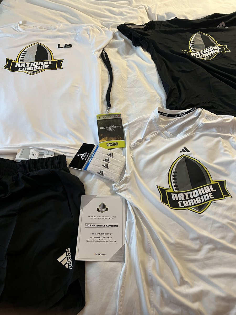 I will be in San Antonio🔥🔥 this weekend competing with the best of the best thank you <a href="/NationalComb1ne/">Navy National Combine</a> <a href="/AABonNBC/">Navy All-American Bowl</a> for this opportunity <a href="/Leabre_Mcneal/">Leabre McNeal, MBA</a> <a href="/CoachRuemp/">Stephen Ruempolhamer🏈</a> <a href="/EastFb/">DenverEastFB</a>
