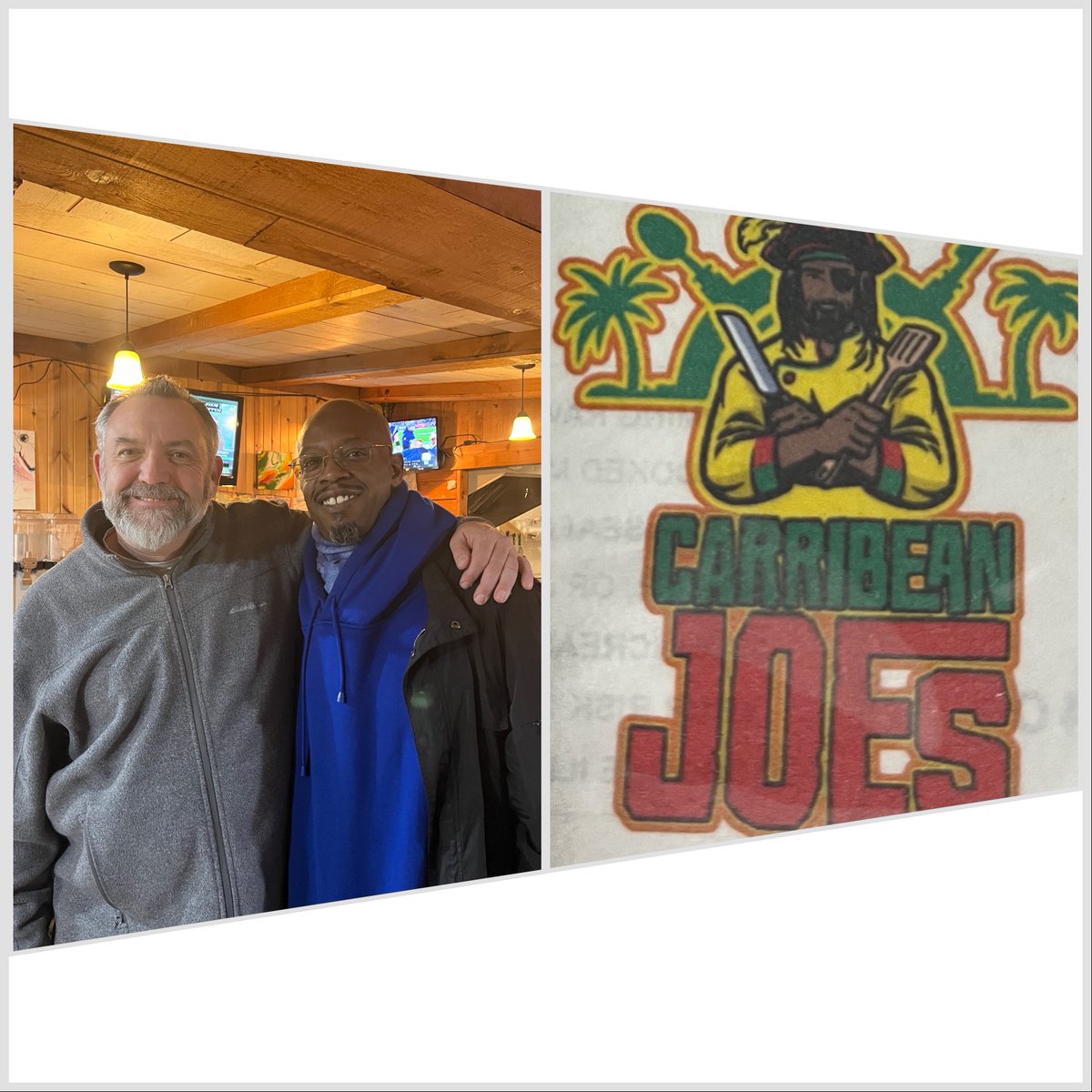 ProductionsW7's tweet photo. If you know us…you know we strongly believe in eating local for pregame and postgame …tonight…pulled pork, Mac and cheese, and award winning wings from Caribbean Joe’s in Kewaskum! Pictures and review on tonight’s broadcast! #ChefJoe https://t.co/xe3QB45hzK